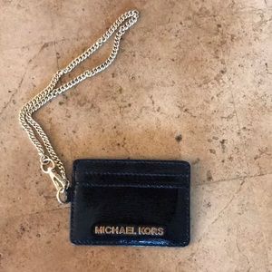 Michael Kota credit card holder wristlet
